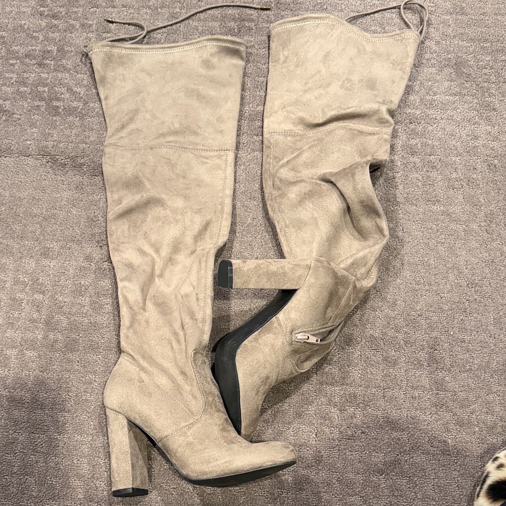 a new day Taupe Over-the-Knee Boots